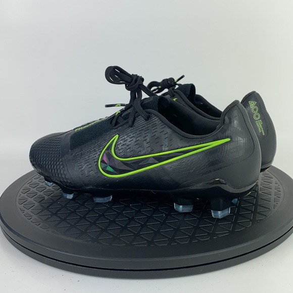 Nike Phantom Venom Elite FG Soccer Cleats Black/Volt AO7540-007 Men's Size 5 - Picture 7 of 11